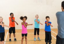 Physical education in elementary school