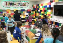 The Lego makerspace discussed by the author
