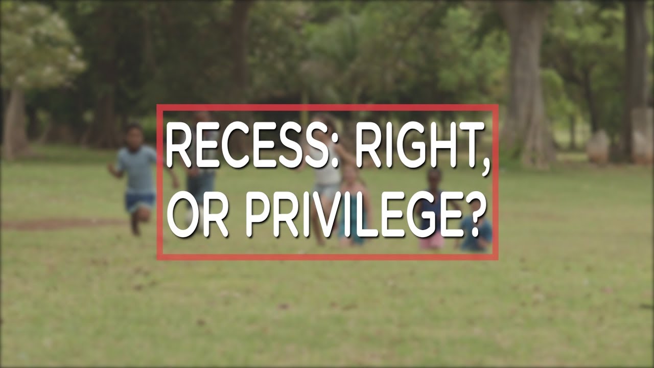 Why Recess Should Never Be Withheld as Punishment 